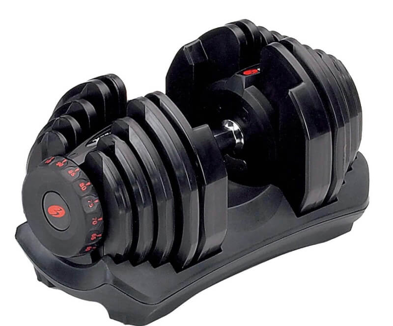 The Bowflex SelectTech 1090 Adjustable Dumbbells are the advanced version of the SelectTech 552