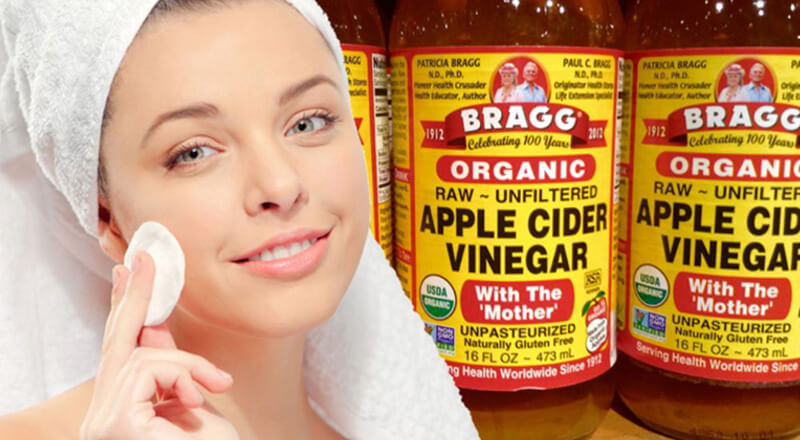 Apple cider vinegar for face